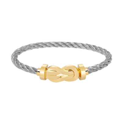 [⭐Seralia]CHANCE LARGE 8 FIGURE BUCKLE NO DIAMOND BRACELET GOLD