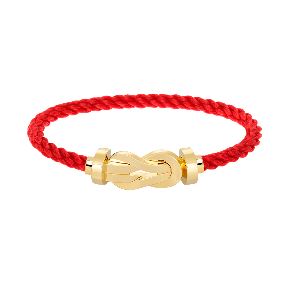 [⭐Seralia]CHANCE LARGE 8 FIGURE BUCKLE NO DIAMOND BRACELET GOLD
