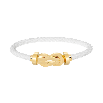 [⭐Seralia]CHANCE LARGE 8 FIGURE BUCKLE NO DIAMOND BRACELET GOLD