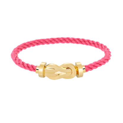[⭐Seralia]CHANCE LARGE 8 FIGURE BUCKLE NO DIAMOND BRACELET GOLD