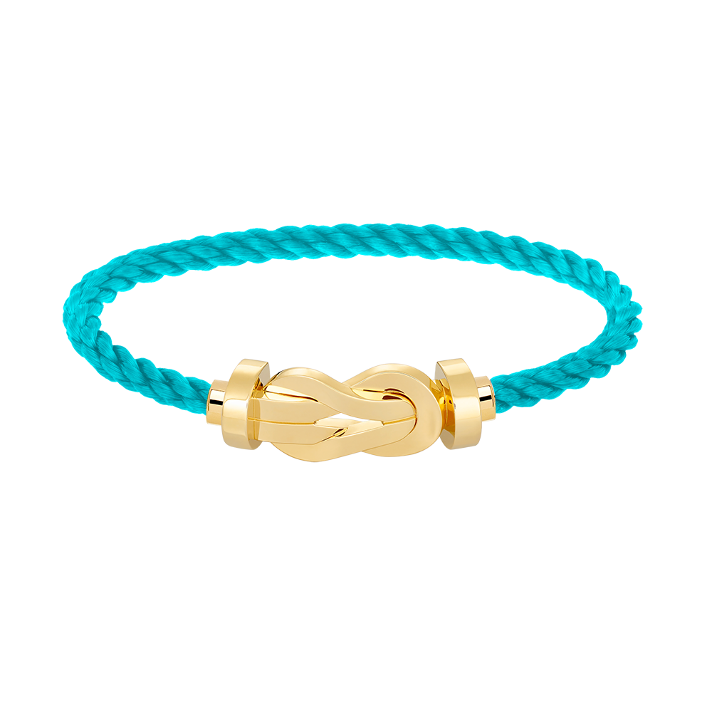 [⭐Seralia]CHANCE LARGE 8 FIGURE BUCKLE NO DIAMOND BRACELET GOLD