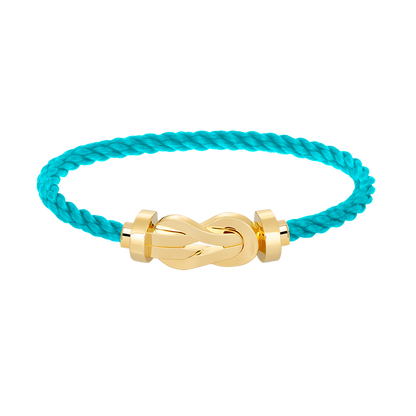 [⭐Seralia]CHANCE LARGE 8 FIGURE BUCKLE NO DIAMOND BRACELET GOLD