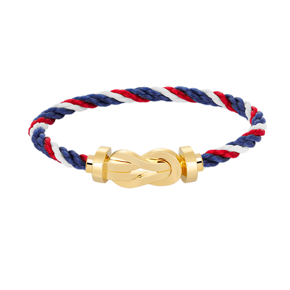 [⭐Seralia]CHANCE LARGE 8 FIGURE BUCKLE NO DIAMOND BRACELET GOLD