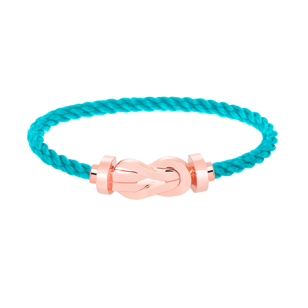 [⭐Seralia]CHANCE LARGE 8 FIGURE BUCKLE NO DIAMOND BRACELET ROSE GOLD