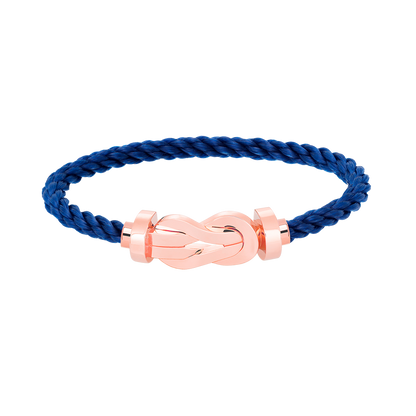 [⭐Seralia]CHANCE LARGE 8 FIGURE BUCKLE NO DIAMOND BRACELET ROSE GOLD