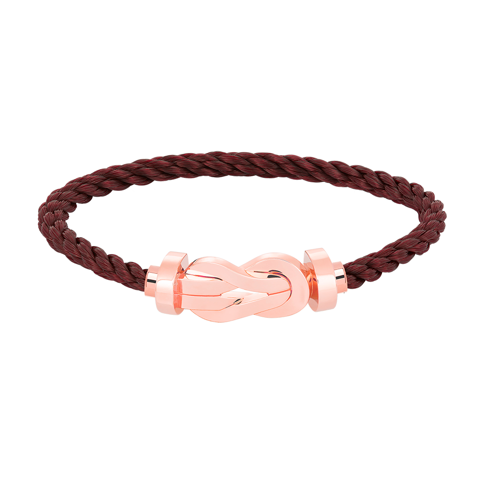 [⭐Seralia]CHANCE LARGE 8 FIGURE BUCKLE NO DIAMOND BRACELET ROSE GOLD