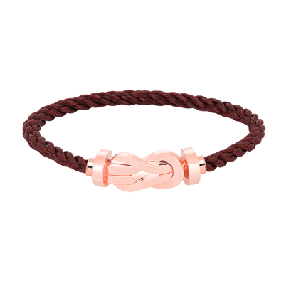 [⭐Seralia]CHANCE LARGE 8 FIGURE BUCKLE NO DIAMOND BRACELET ROSE GOLD