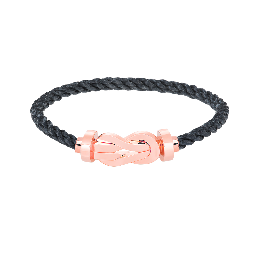 [⭐Seralia]CHANCE LARGE 8 FIGURE BUCKLE NO DIAMOND BRACELET ROSE GOLD