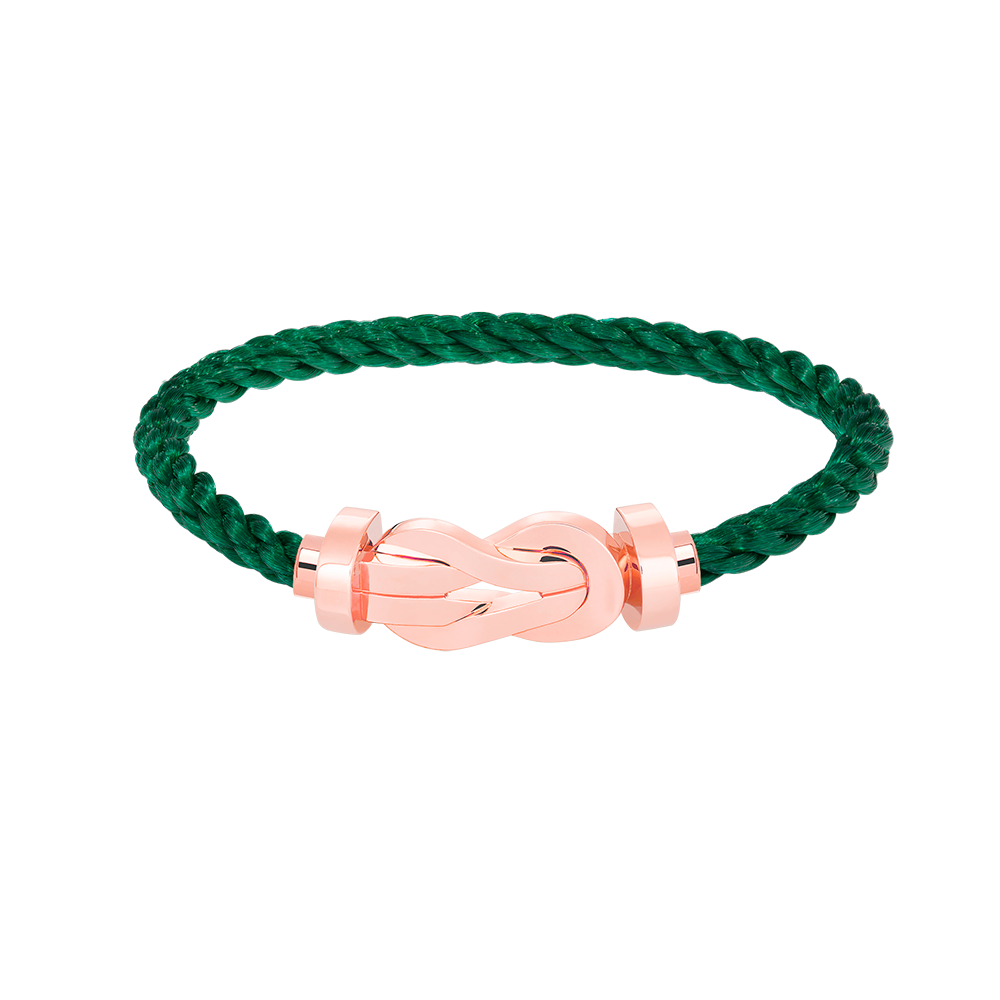 [⭐Seralia]CHANCE LARGE 8 FIGURE BUCKLE NO DIAMOND BRACELET ROSE GOLD
