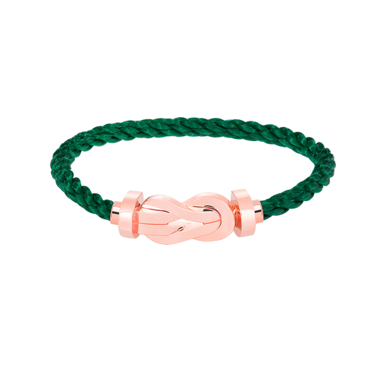 [⭐Seralia]CHANCE LARGE 8 FIGURE BUCKLE NO DIAMOND BRACELET ROSE GOLD
