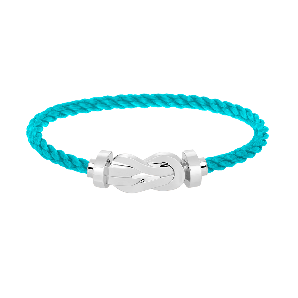 [⭐Seralia]CHANCE LARGE 8 FIGURE BUCKLE NO DIAMOND BRACELET SILVER