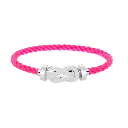 [⭐Seralia]CHANCE LARGE 8 FIGURE BUCKLE NO DIAMOND BRACELET SILVER