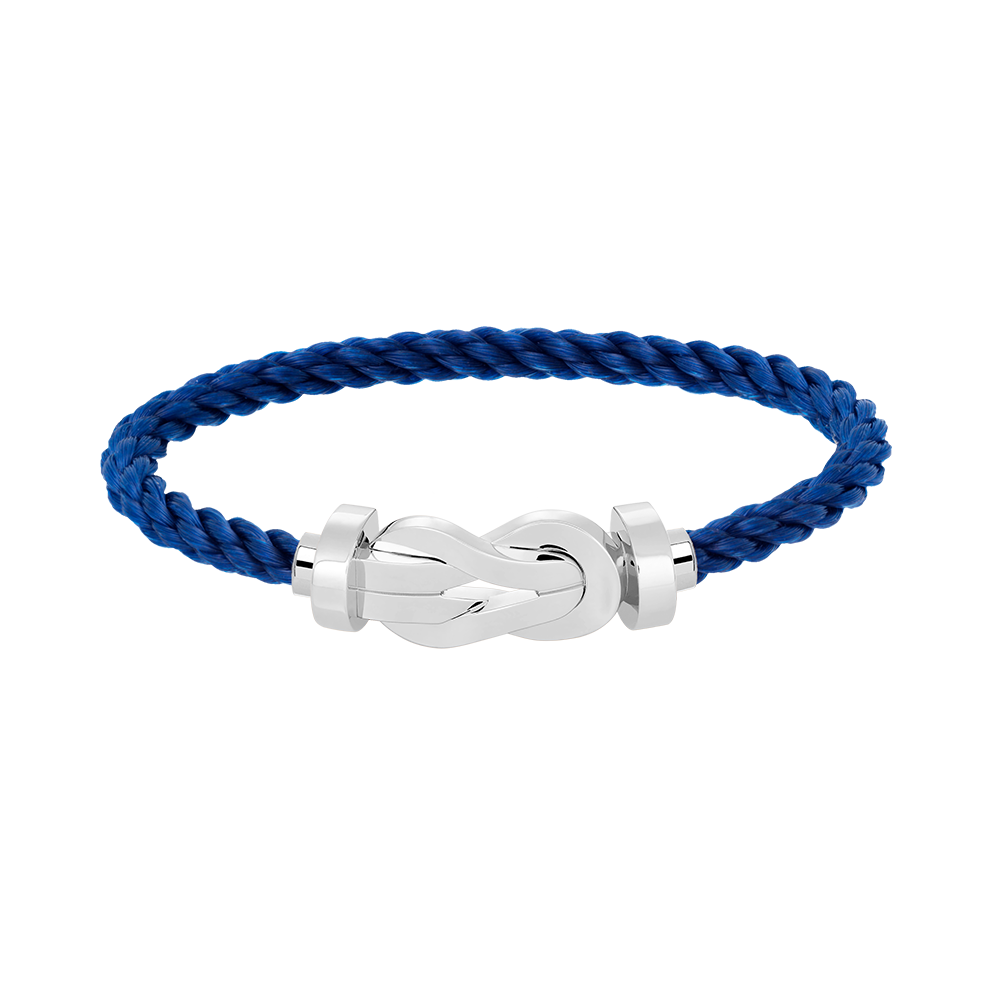 [⭐Seralia]CHANCE LARGE 8 FIGURE BUCKLE NO DIAMOND BRACELET SILVER