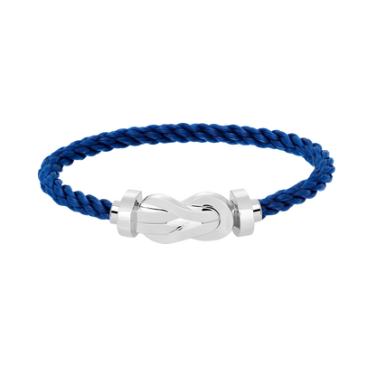 [⭐Seralia]CHANCE LARGE 8 FIGURE BUCKLE NO DIAMOND BRACELET SILVER