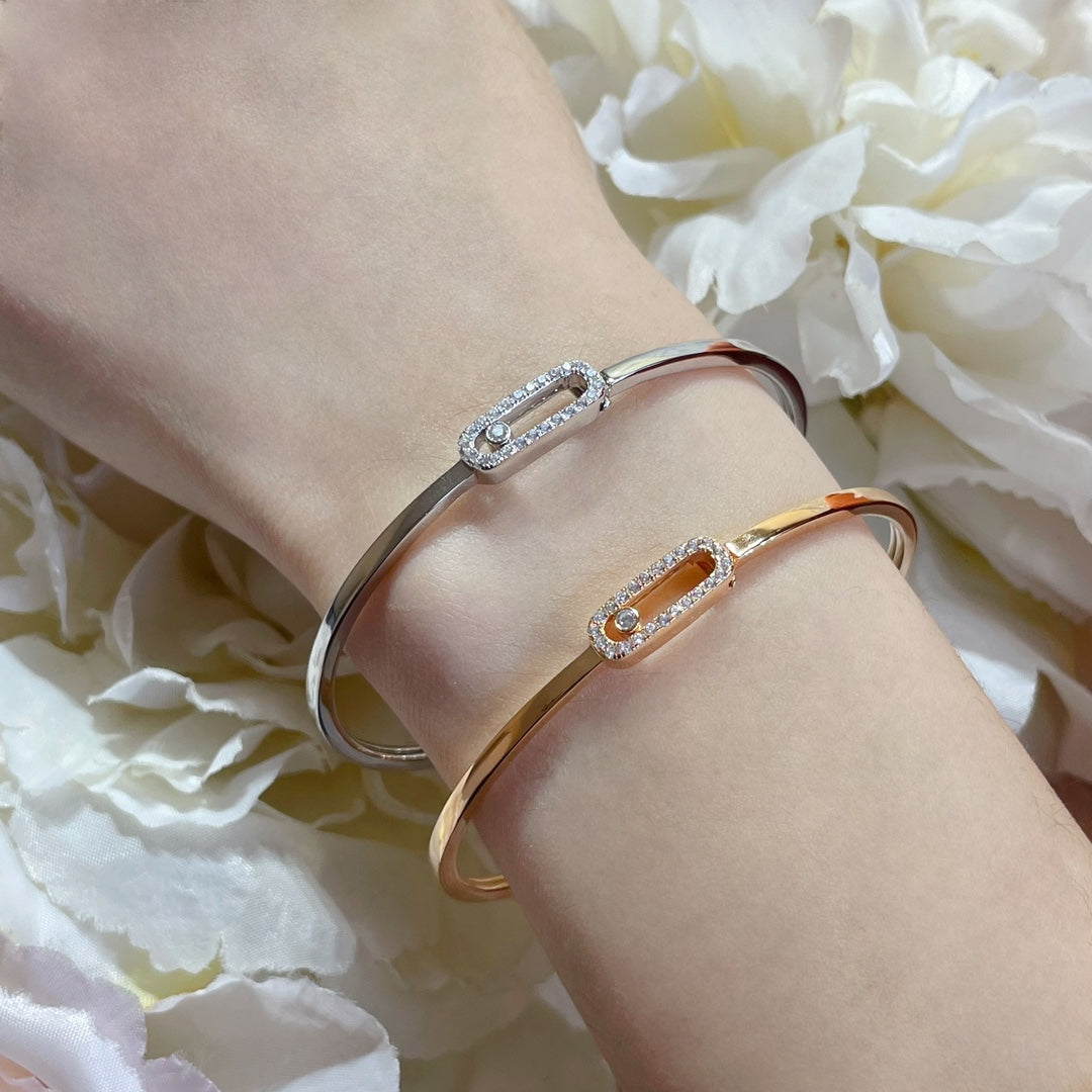 [⭐Seralia]Move Uno pavé flex bangle medium