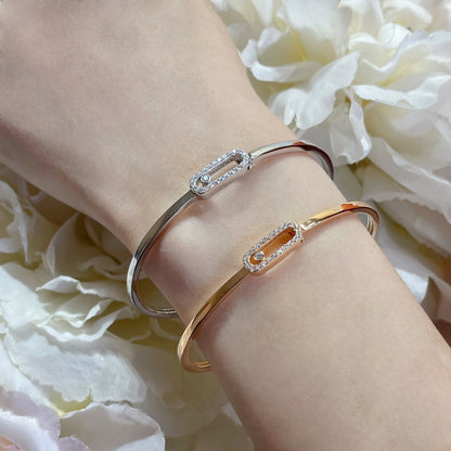 [⭐Seralia]Move Uno pavé flex bangle medium