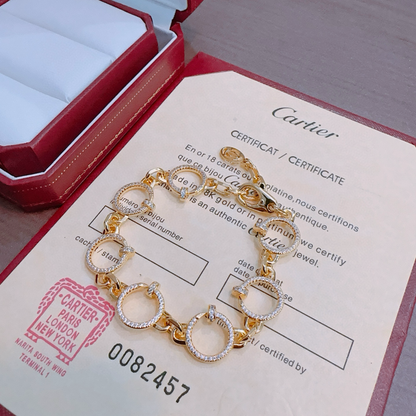 [⭐Seralia Jewelry] LOVE&JUSTE BRACELET DIAMONDS