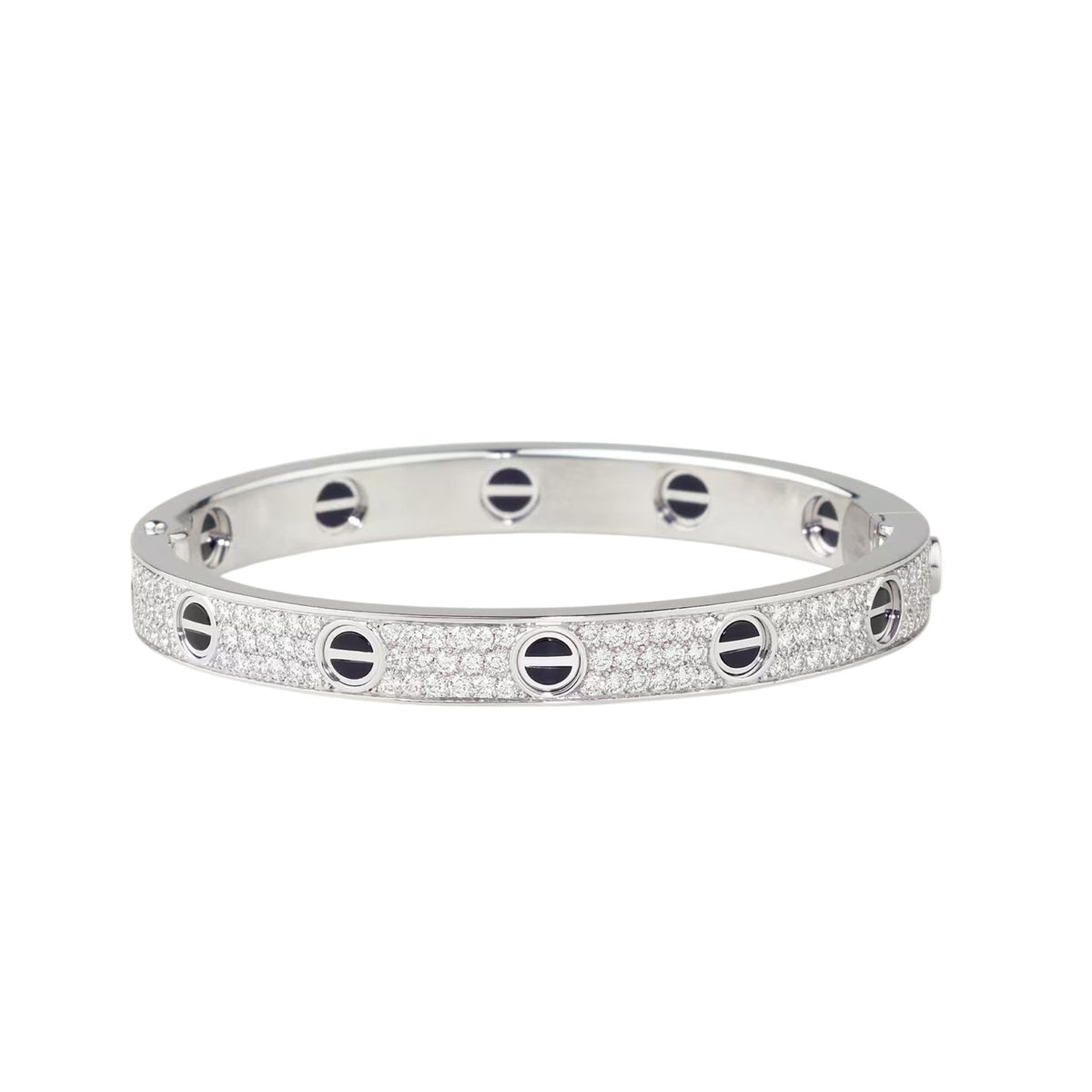 [⭐Seralia]LOVE BRACELET 6.1MM DIAMOND-PAVED CERAMIC