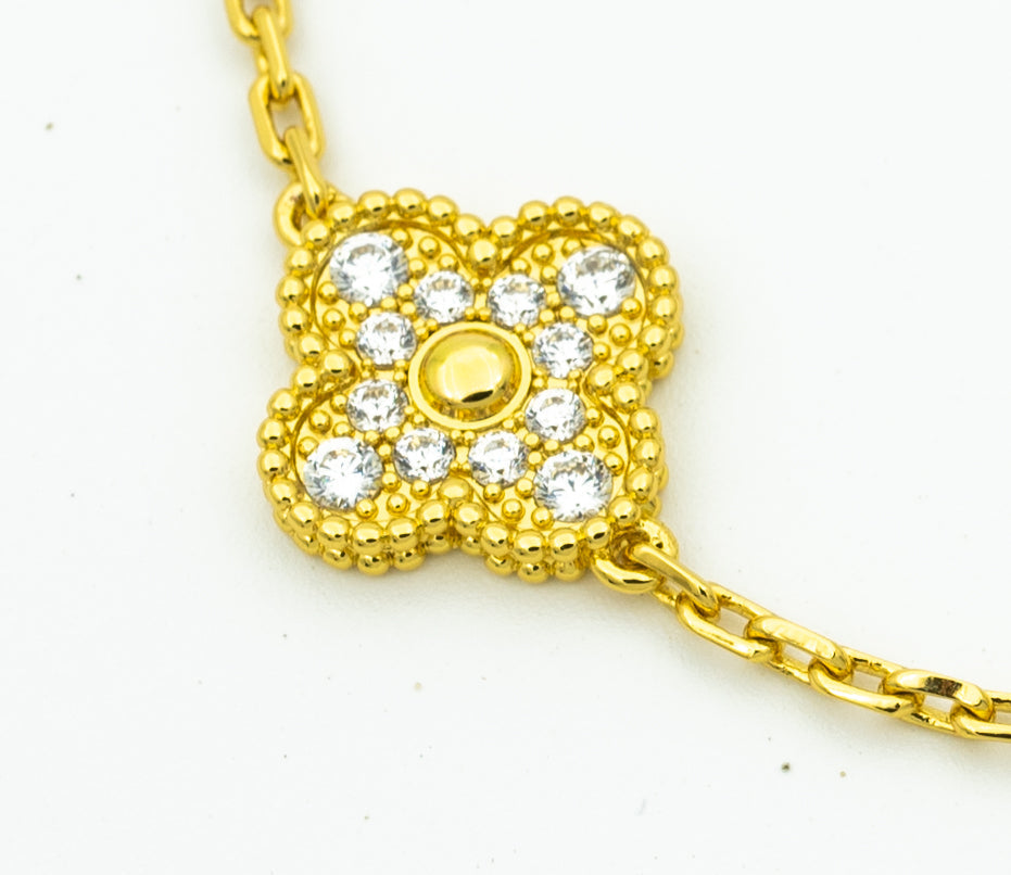 [⭐Seralia] CLOVER 5 MOTIF LASER BRACELET COLLECTION