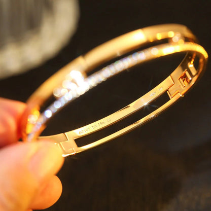 [⭐Seralia]Move Romane Diamond Bangle Bracelet