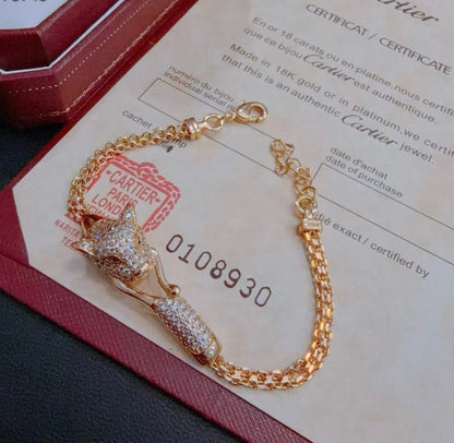 [⭐Seralia Jewelry] PANTHERE  BRACELET DIAMONDS