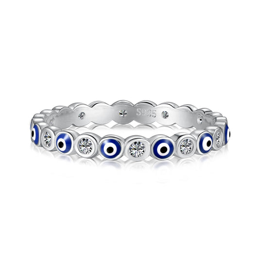 [Lucky Jewelry]Luckyling Vibrant Round Shape Daily Ring