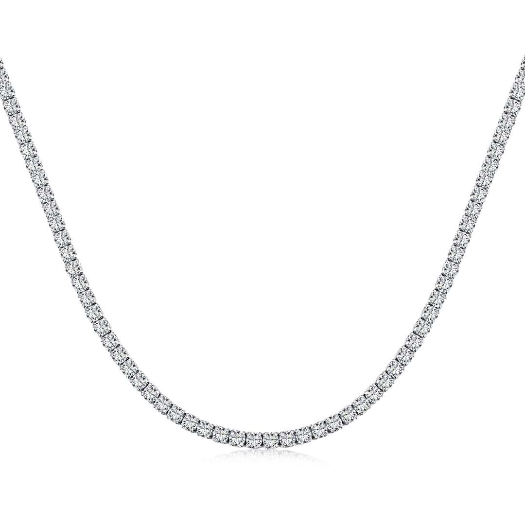 [Lucky Jewelry]Elegant Tennis Chain Necklace