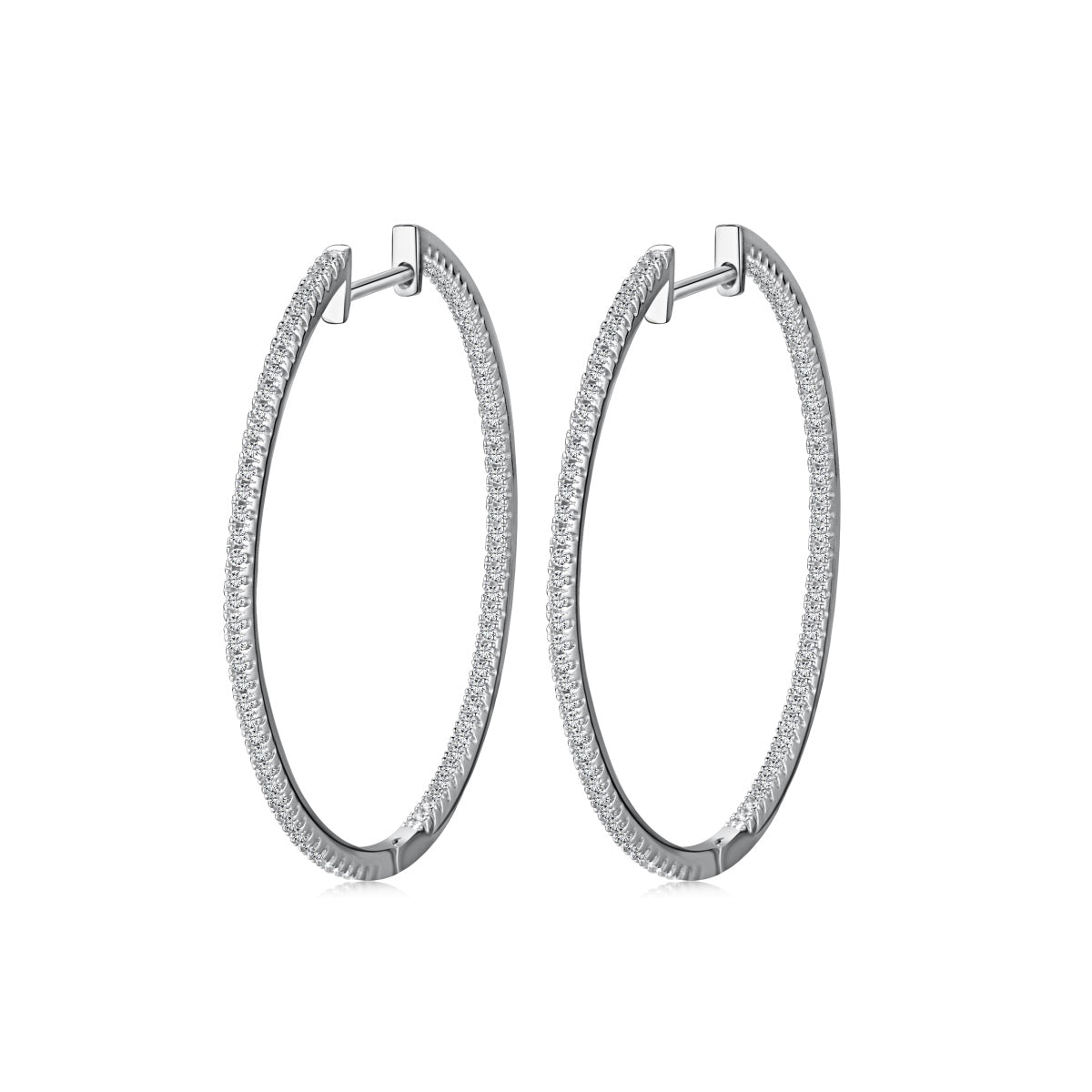 [Lucky Jewelry]Popular Large Hoop Earrings