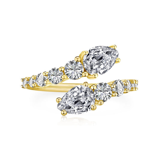 [Lucky Jewelry]Delicate Lively Snake Shape Daily Ring
