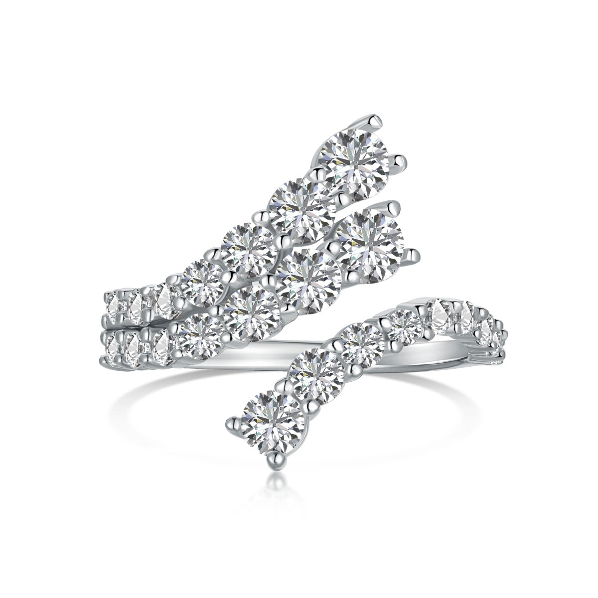 [Lucky Jewelry]Unique Vivid Snake Shape Daily Ring
