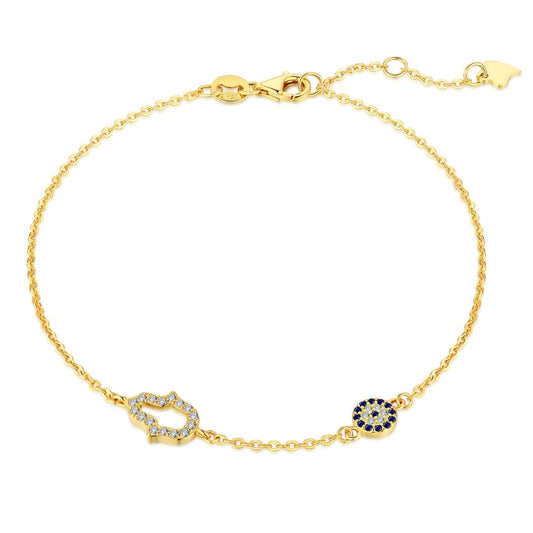 [Lucky Jewelry]Gost Shape & Round Shape Necklace