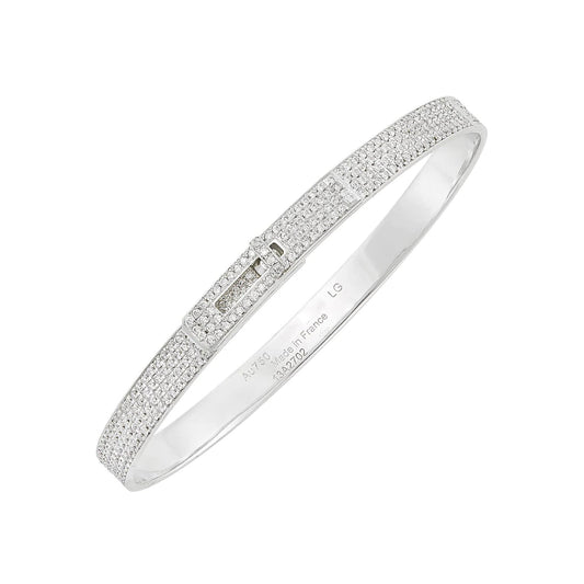 [⭐Seralia]HM KELLY BRACELET IN SILVER AND FULL PAVE DIAMOND