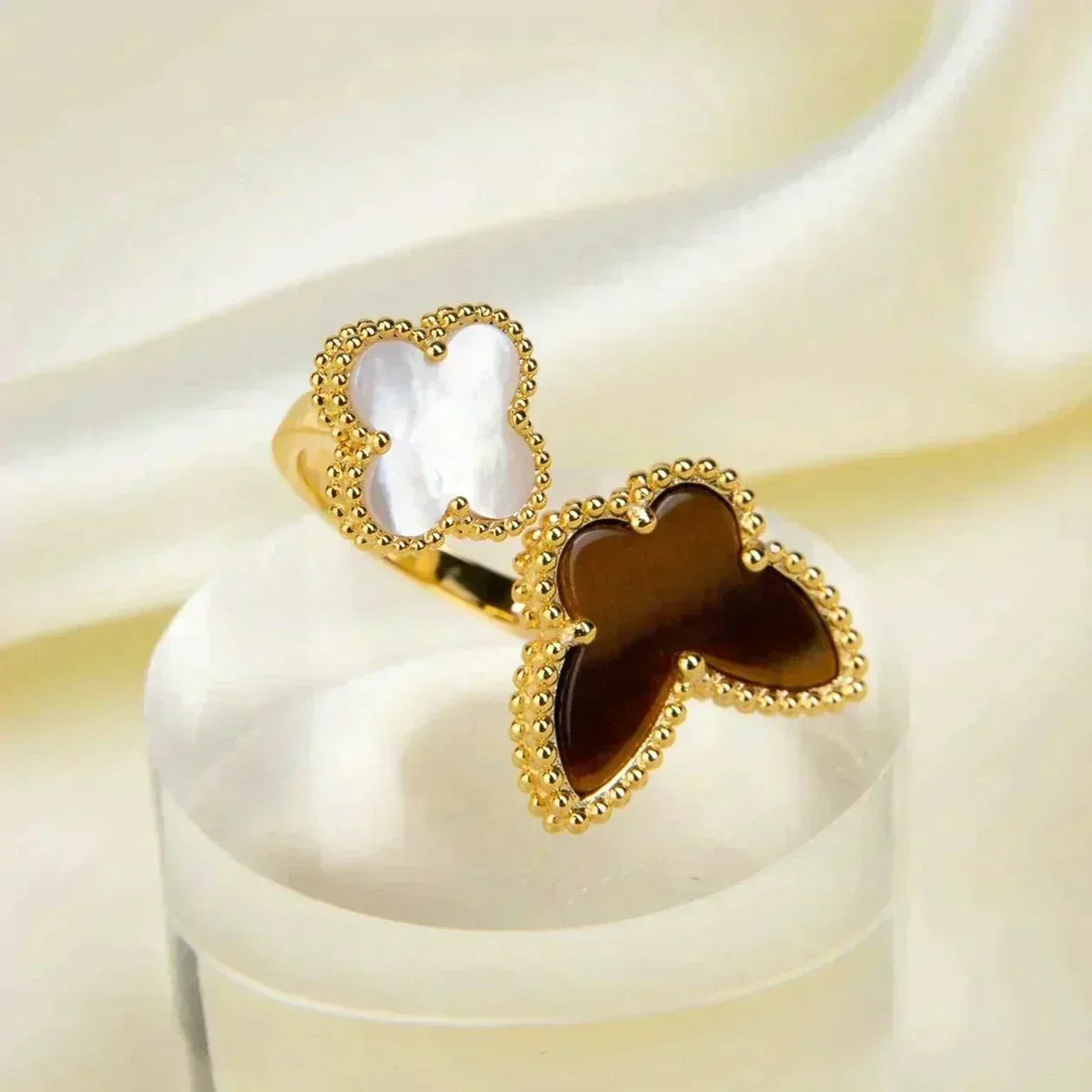 [⭐Seralia]LUCKY BETWEEN THE FINGER RING