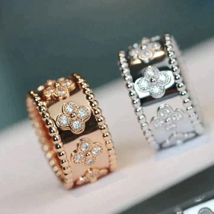 [⭐Seralia]CLOVER KALEIDOSCOPE RING 10MM