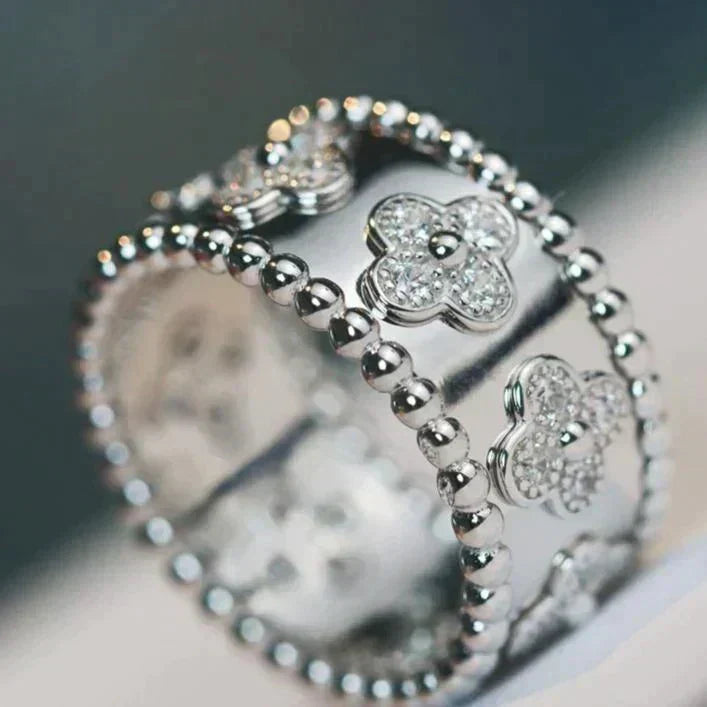 [⭐Seralia]CLOVER KALEIDOSCOPE RING 10MM