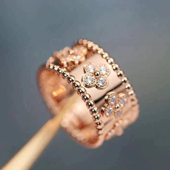 [⭐Seralia]CLOVER KALEIDOSCOPE RING 10MM