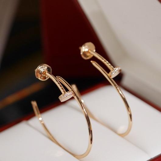 [⭐Seralia]JUSTE EARRINGS DIAMONDS 1.8MM