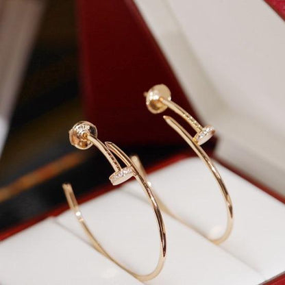 [⭐Seralia]JUSTE EARRINGS DIAMONDS 1.8MM