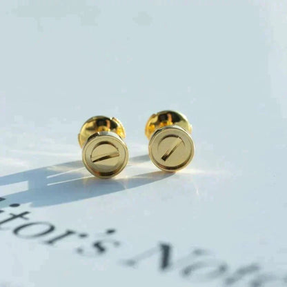 [⭐Seralia]LOVE EARRINGS GOLD 10MM