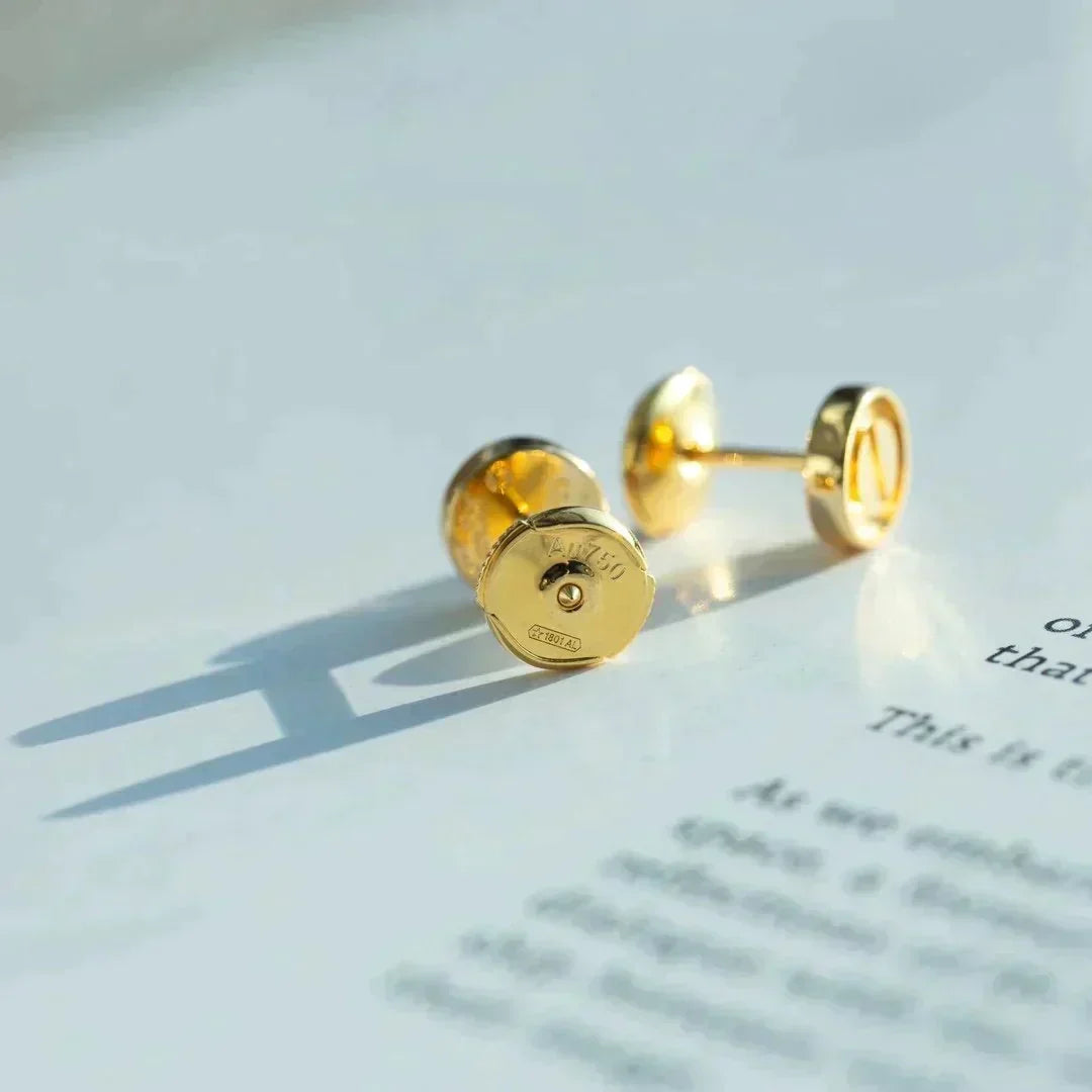 [⭐Seralia]LOVE EARRINGS GOLD 10MM