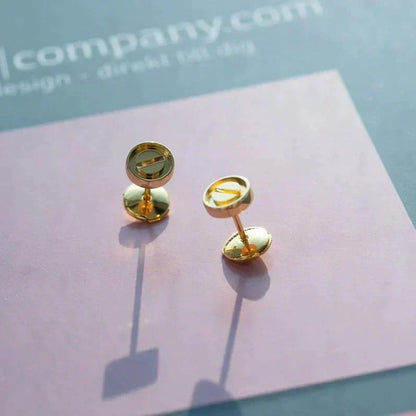 [⭐Seralia]LOVE EARRINGS GOLD 10MM