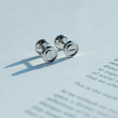 [⭐Seralia]LOVE EARRINGS SILVER 10MM