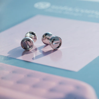 [⭐Seralia]LOVE EARRINGS SILVER 10MM