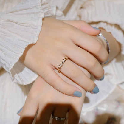 [⭐Seralia]LOVE RING 2.65MM DIAMOND