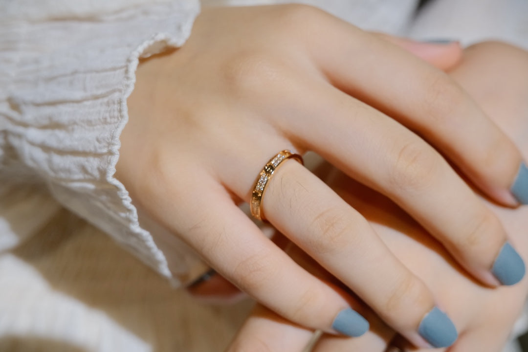 [⭐Seralia]LOVE RING 2.65MM DIAMOND