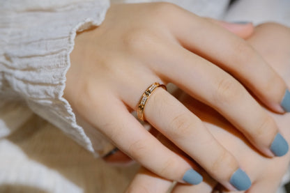 [⭐Seralia]LOVE RING 2.65MM DIAMOND