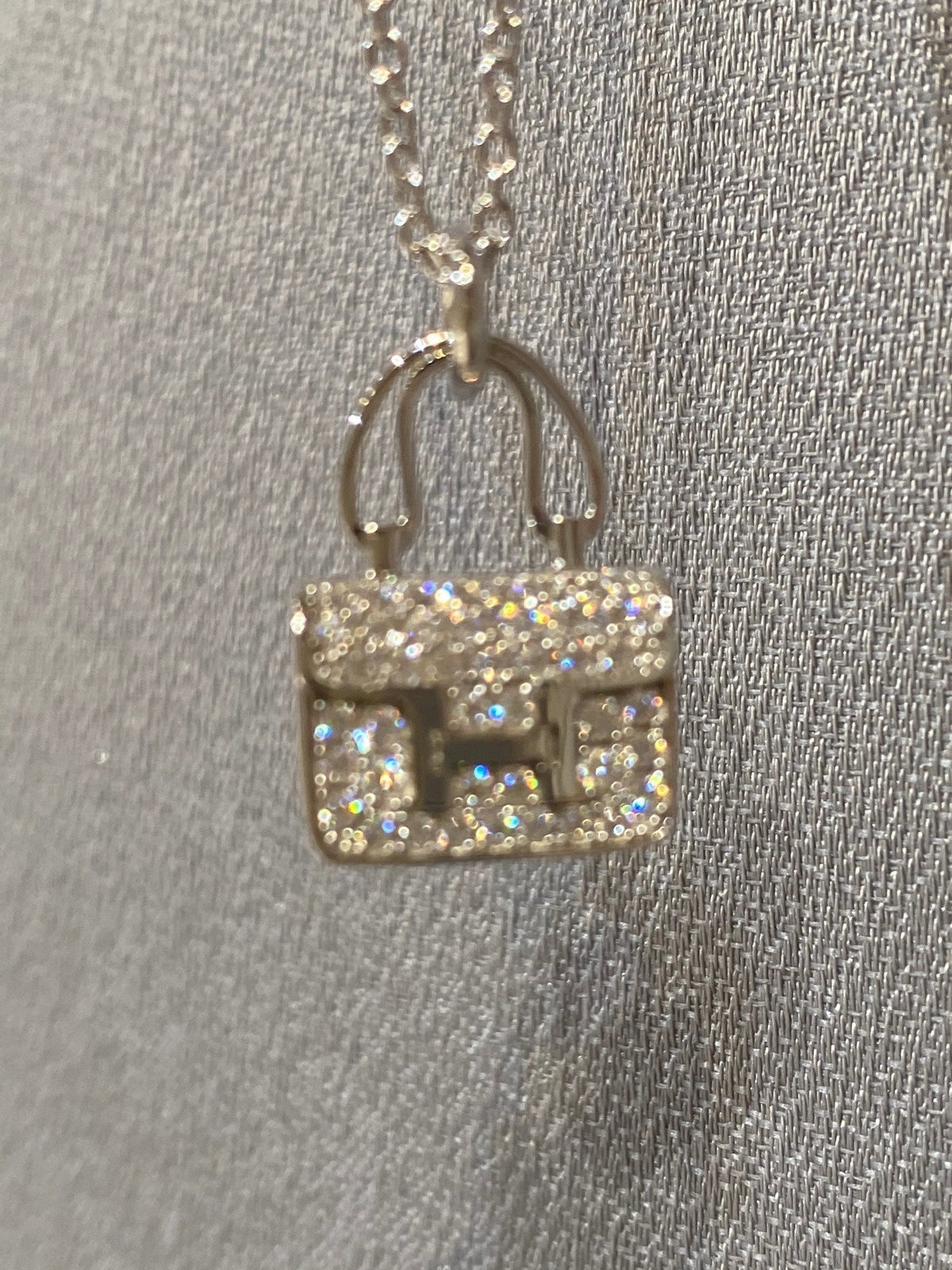 [⭐Seralia]CONSTANCE PEDANT DIAMOND NECKLACE