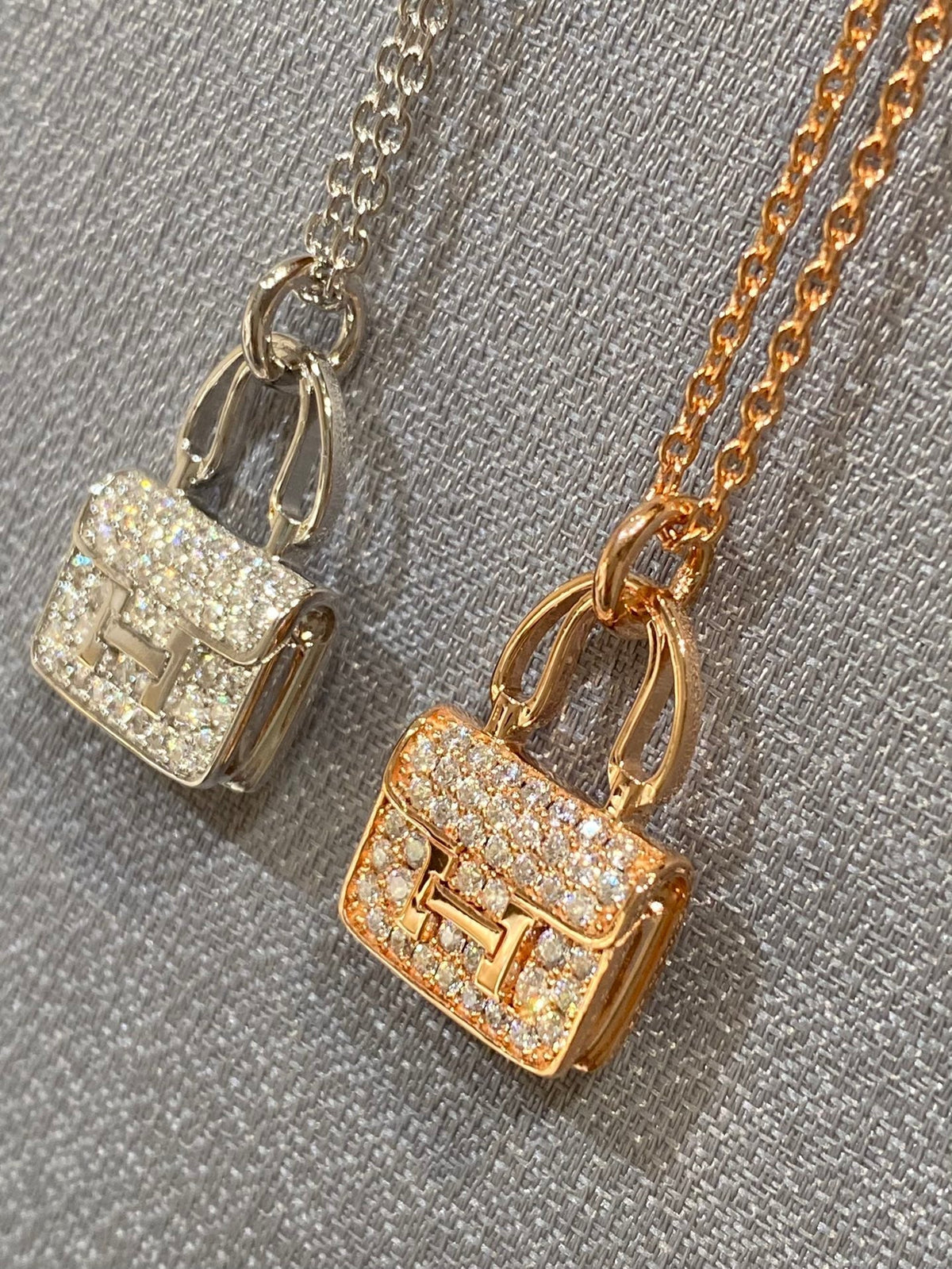 [⭐Seralia]CONSTANCE PEDANT DIAMOND NECKLACE