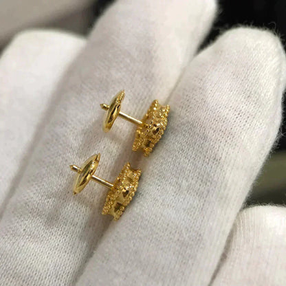 [⭐Seralia]CLOVER MINI 9.5MM MALACHITE  EARRINGS