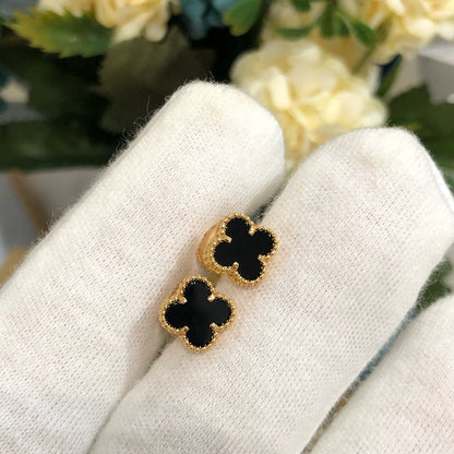 [⭐Seralia]CLOVER MINI GOLD EARRINGS